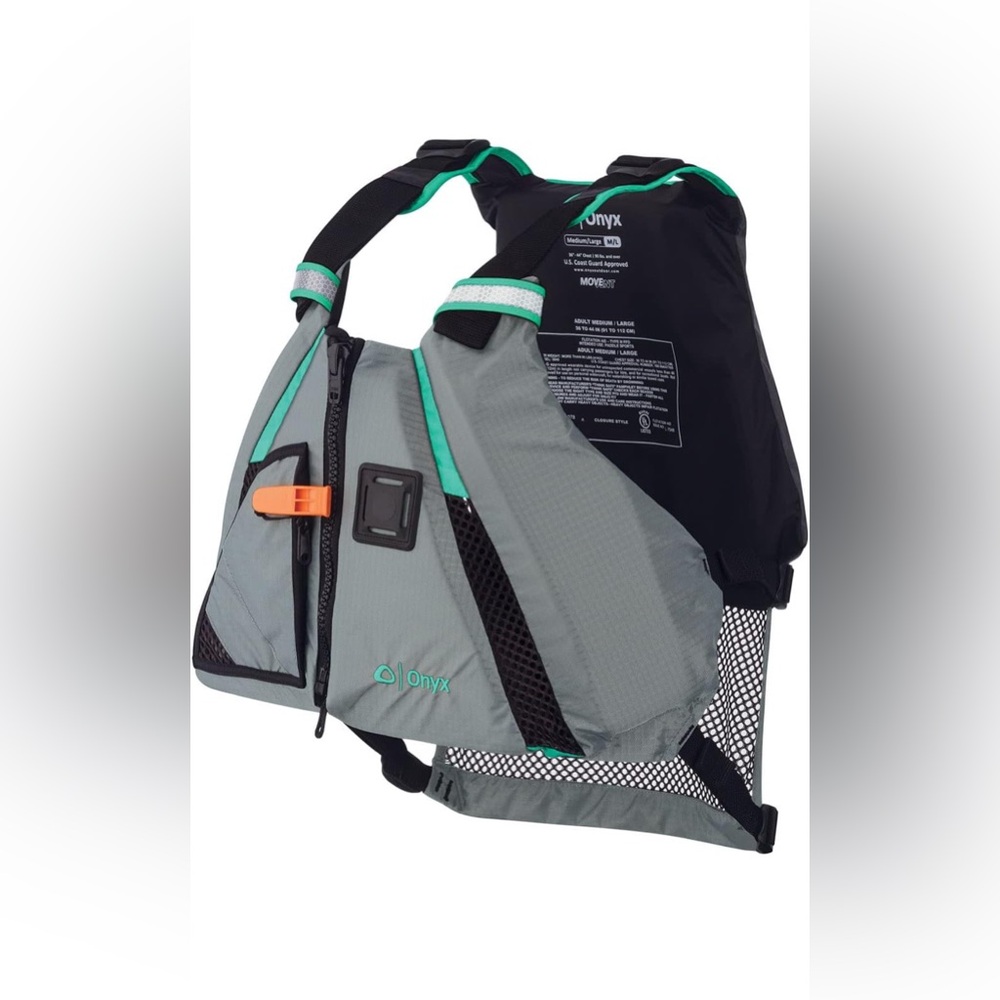 Onyx Black and Gray Safety Vest •Size Xsmall/Small